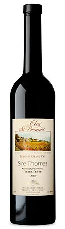 Sire Thomas, au Clos de St-Bonnet 2011